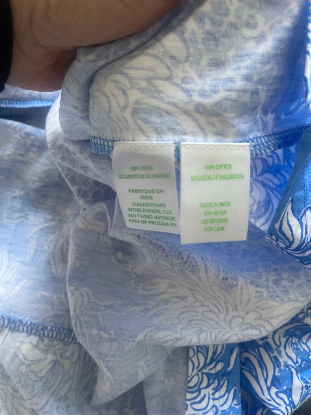 Lilly Pulitzer Malone Boca Blue Maxi Dress - Picture 11 of 11